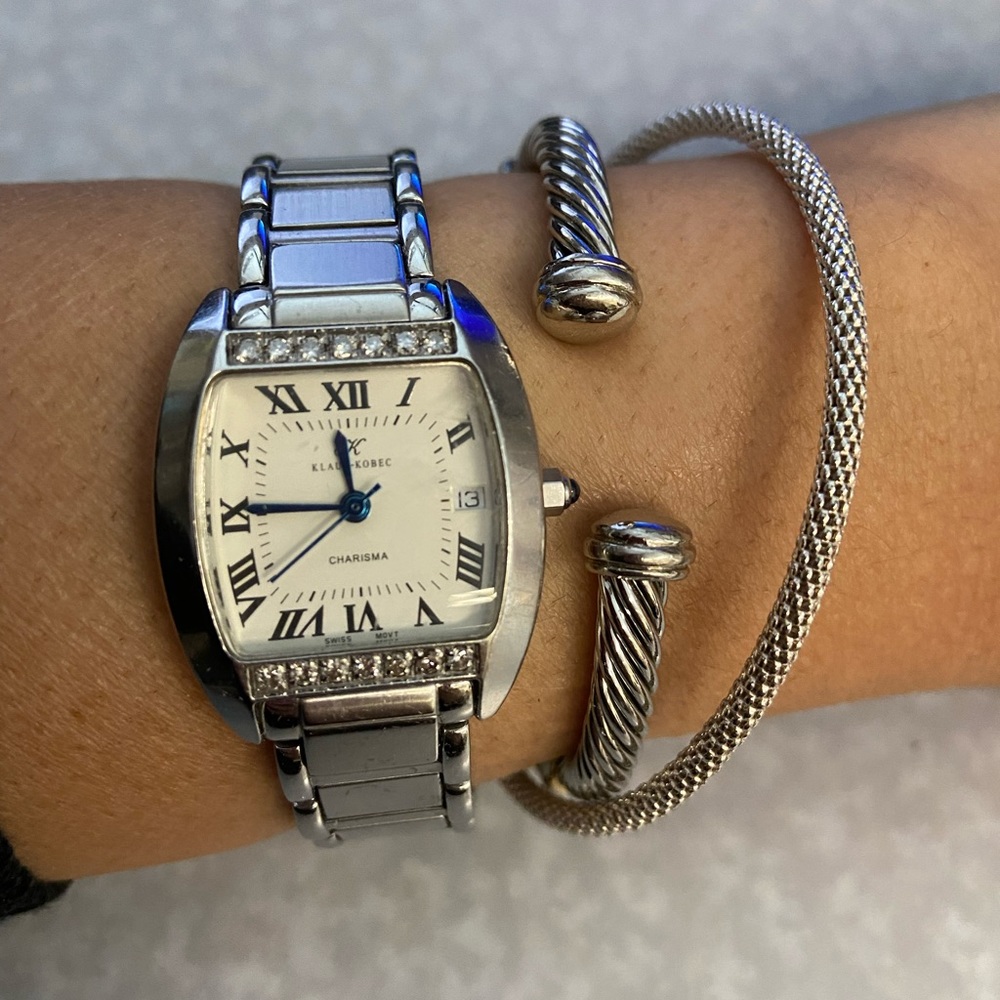 Amazing Klaus Kobec Charisma with 14 diamonds and sapphire. 💎💎💎